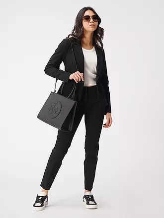 TORY BURCH | Sac en cuir - Cabas ELLA ECO TOTE Small | schwarz